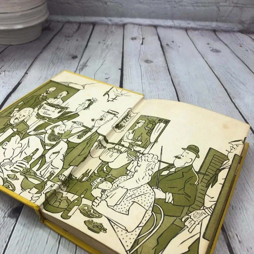 VINTAGE Mrs. Rasmussen's book of ONE-ARM COOKERY cookbook 1946